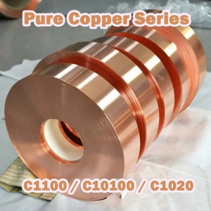C1100 C10100 C1020 Pure Copper -sarja